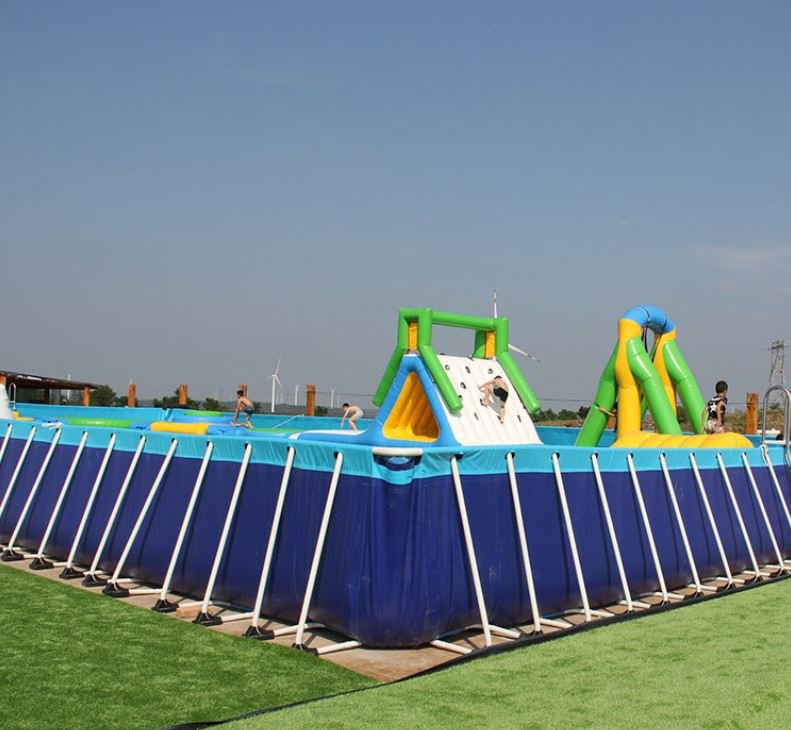 Каркасный летний бассейн большего размера 15 x 20 x 1,32 (рис.4)