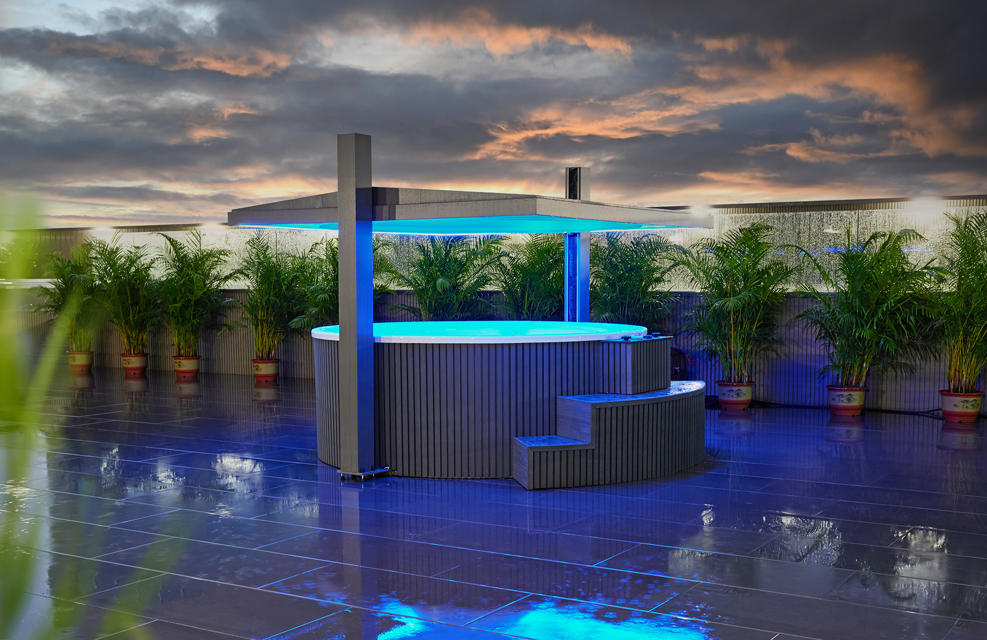 Гидромассажный спа-бассейн Mexda WS-CP2800 (рис.1)